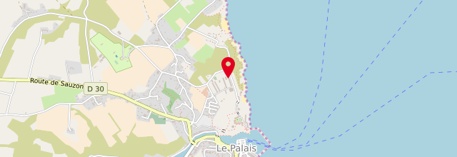 Plan la maison France services Belle-Ile-en-Mer