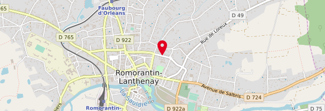 Plan de Agence CPAM de Romorantin-Lanthenay
