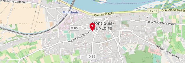 Plan la maison France services de Montlouis-sur-Loire