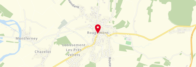 Plan la maison France Services de Rougemont