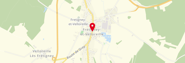 Plan la maison France Services de Fretigney-et-Velloreille