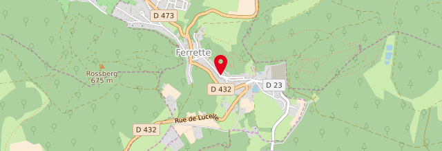 Plan la maison France services de Ferrette