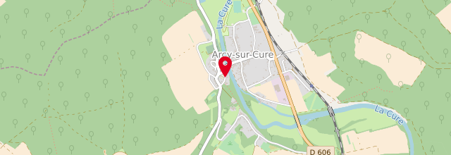 Plan la maison France services Châtel-Censoir - Antenne de Arcy-sur-Cure
