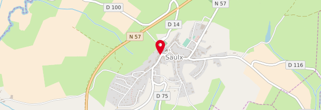 Plan la maison France services de Saulx