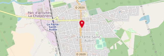 Plan la maison France services la Poste de la Ferté-Saint-Aubin