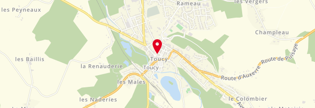 Plan la maison France services de Toucy