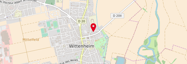 Plan la maison France Services de Wittenheim