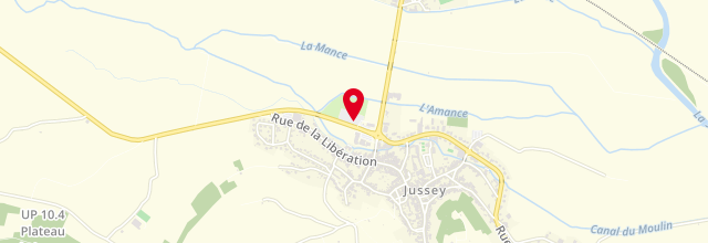 Plan la maison France Services Hauts du Val de Saône