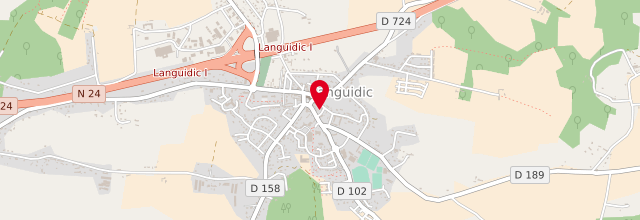 Plan la maison France services de Languidic