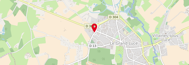 Plan la maison France Services Loir-Lucé-Bercé