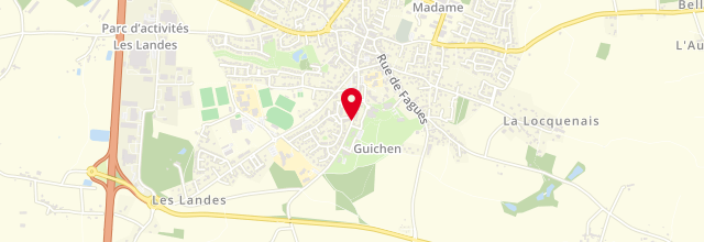 Plan la maison France services Vallons de Haute Bretagne Communauté - Guichen