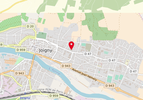 Plan la maison France services de Joigny