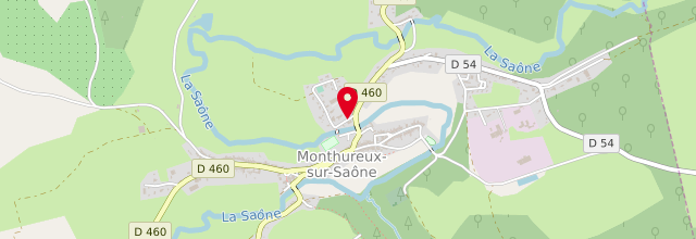 Plan la maison France services de Monthureux-sur-Saône