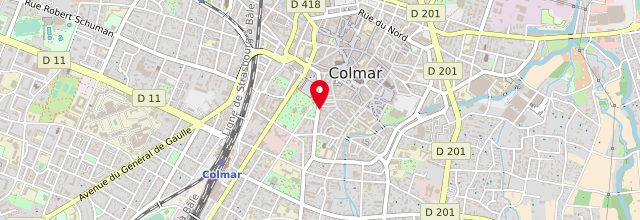 Plan de Agence CPAM de Colmar