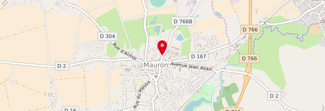 Plan la maison France services Mauron