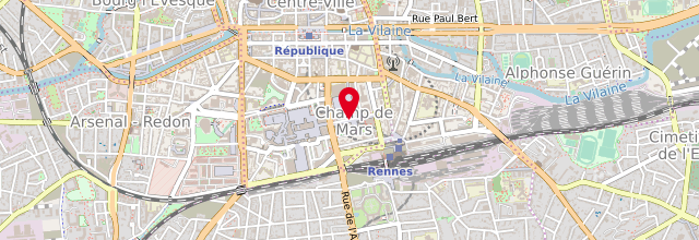 Plan de Accueil CPAM de Rennes - Siège