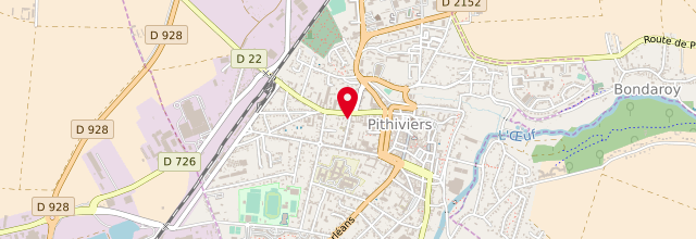 Plan la maison France services de Pithiviers - Maison du département