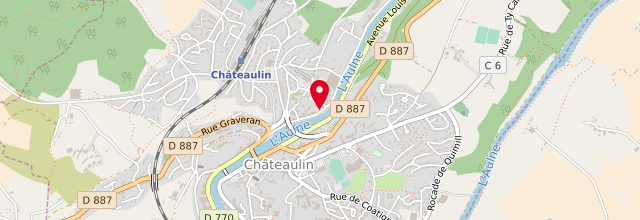 Plan la maison France services de Châteaulin