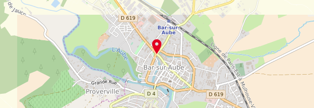 Plan la maison France services de Bar-sur-Aube