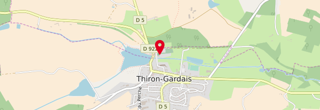 Plan la maison France Services de Thiron-Gardais