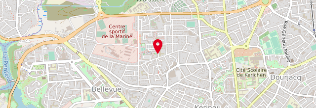 Plan la maison France services Pimms Médiation Brest - Kérédern