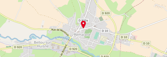 Plan la maison France services Coeur du Perche – Site de Rémalard