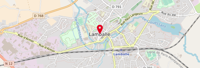 Plan la maison France Services de Lamballe-Armor