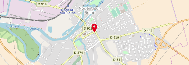 Plan la maison France services la Poste de Nogent-sur-Seine