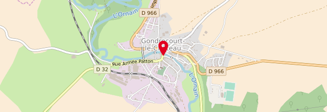 Plan la maison France services la Poste de Gondrecourt-le-Château