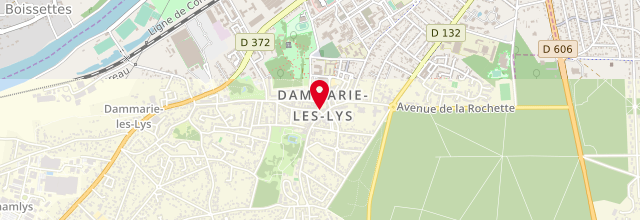 Plan la maison France services de Dammarie-les-Lys