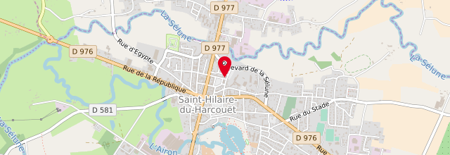 Plan la maison France services de Saint-Hilaire-du-Harcouët