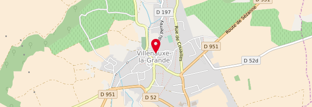 Plan la maison France services la Poste de Villenauxe-la-Grande