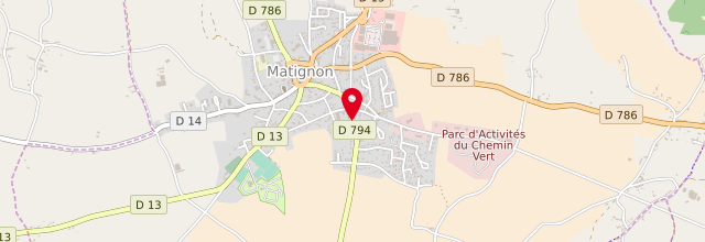 Plan la maison France services Matignon-Saint-Cast le Guildo