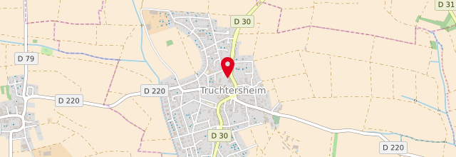 Plan la maison France services de Truchtersheim
