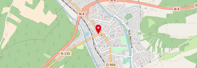 Plan la maison France Services de Ligny-en-Barrois