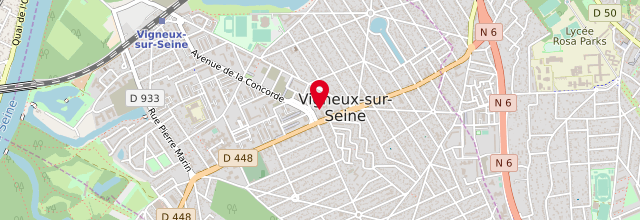 Plan la maison France services la Poste de Vigneux-sur-Seine