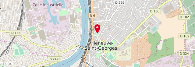 Plan de le Point d'Accueil CPAM de Villeneuve-Saint-Georges