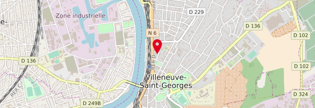 Plan la maison France services la Poste de Villeneuve-Saint-Georges
