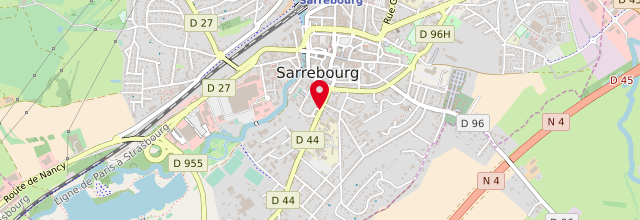 Plan de Agence CPAM de Sarrebourg