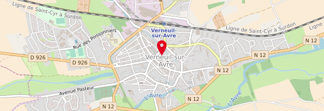 Plan la maison France services de Verneuil-d’Avre-et-d’Iton