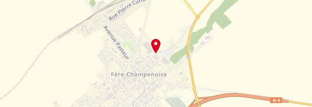 Plan la maison France services de Fère-Champenoise