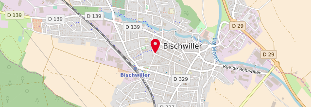 Plan la maison France Services de Bischwiller