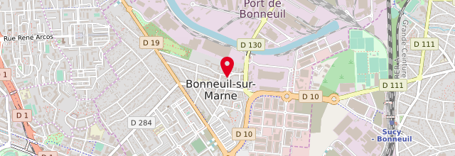 Plan la maison France services la Poste de Bonneuil-sur-Marne