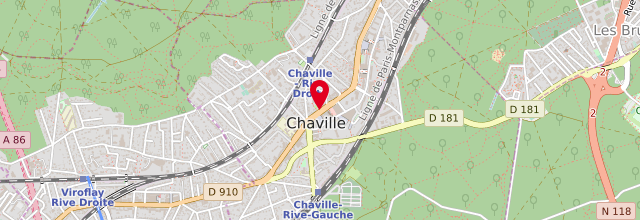 Plan la maison France services de Chaville