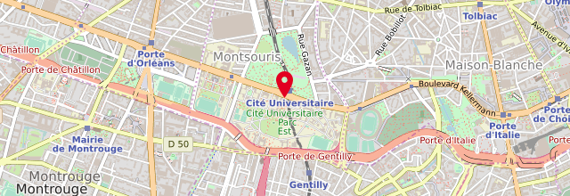 Plan de le Point d'Accueil CPAM de PARIS
 - Cité internationale universitaire