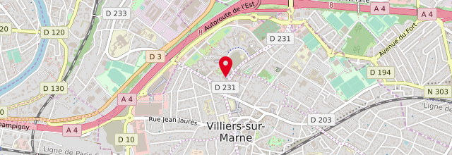 Plan la maison France services de Villiers-sur-Marne - l'Escale