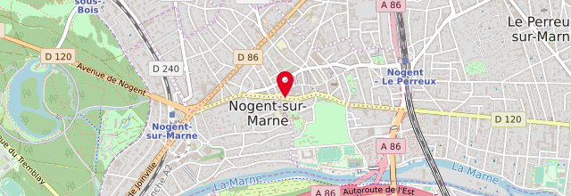 Plan la maison France Services de Nogent-sur-Marne