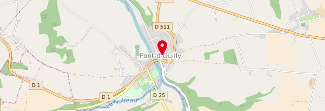 Plan la maison France services de Pont-d'Ouilly