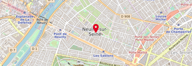 Plan de la Permanence CPAM de Neuilly-sur-Seine