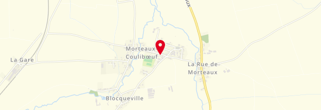 Plan la maison France services Morteaux Couliboeuf